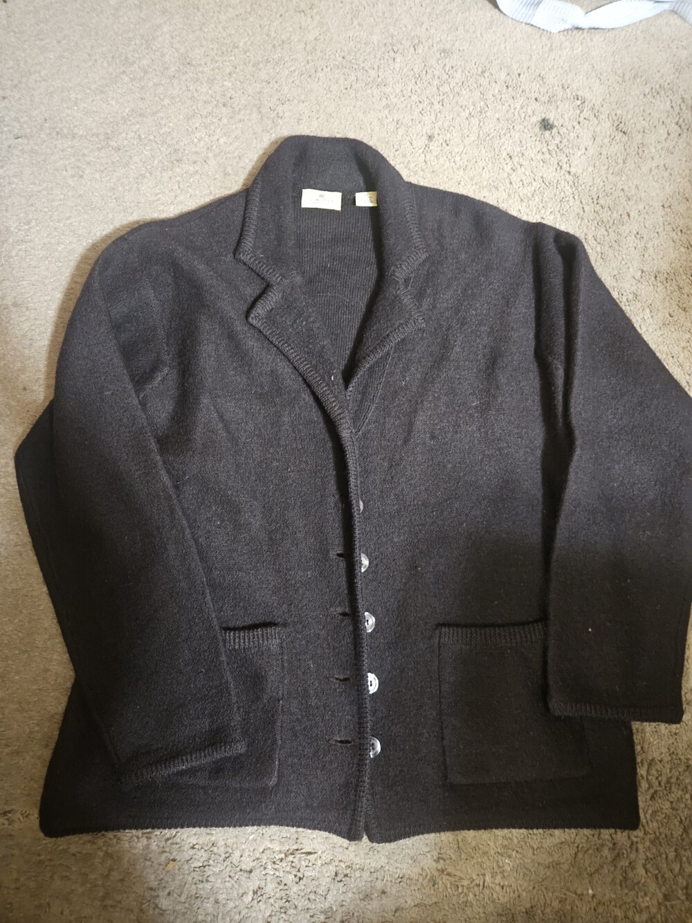 Classic Brown Limited American Wool Cardigan